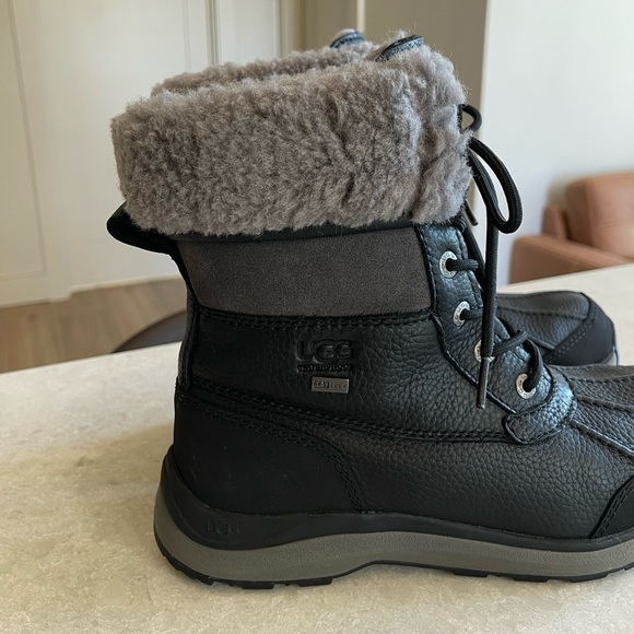 New UGG Adirondack III Black Waterproof Boots, Women’s Size US 8.5 - Picture 9 of 15